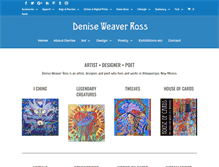 Tablet Screenshot of deniseweaverross.com
